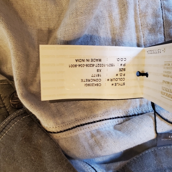 Men's Armani Exchange Light Button Up Jacket - Picture 4 of 7